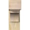 Ekena Millwork Westlake Block Rough Sawn Bracket w/ Offset Brace, Douglas Fir, 8"W x 20"D x 20"H BKT0806X20X20WTL05RDF - alternate 2